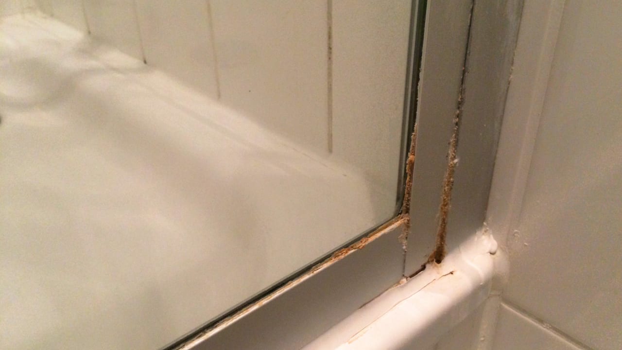 Die Dusche - schön ist anders Wyndham Garden Potsdam