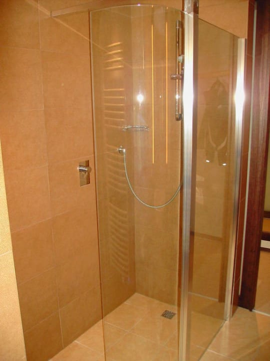 Dusche im Apfelzimmer Das Mühlwald - Quality Time Family Resort