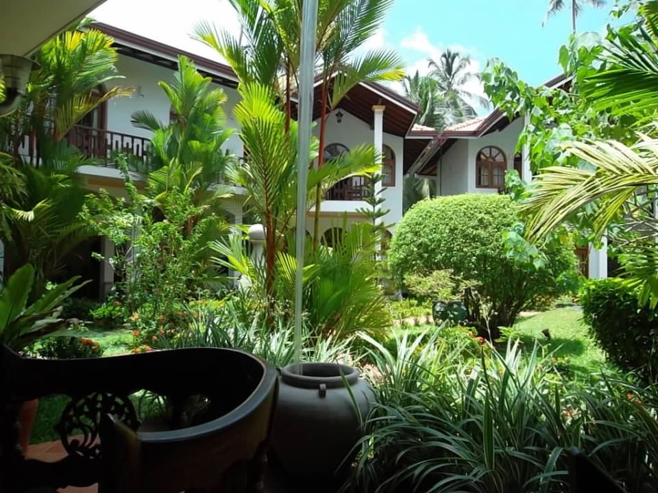 Blick aus dem Restaurant Hotel Bentota Village