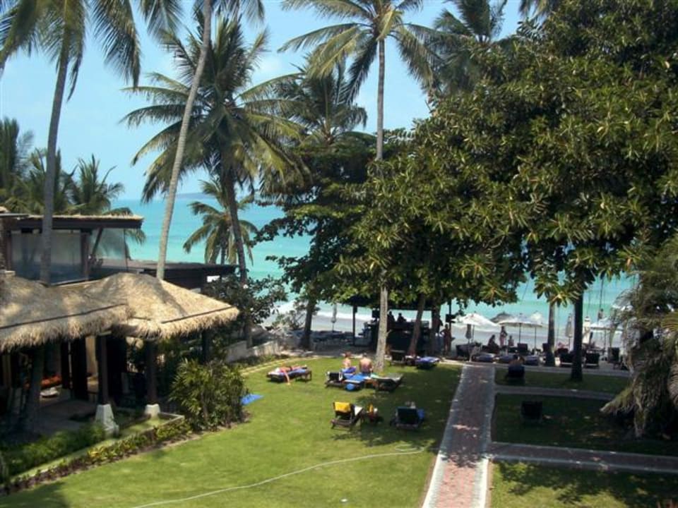 Blick von unserem Balkon (Zimmer 225) Impiana Resort Chaweng Noi