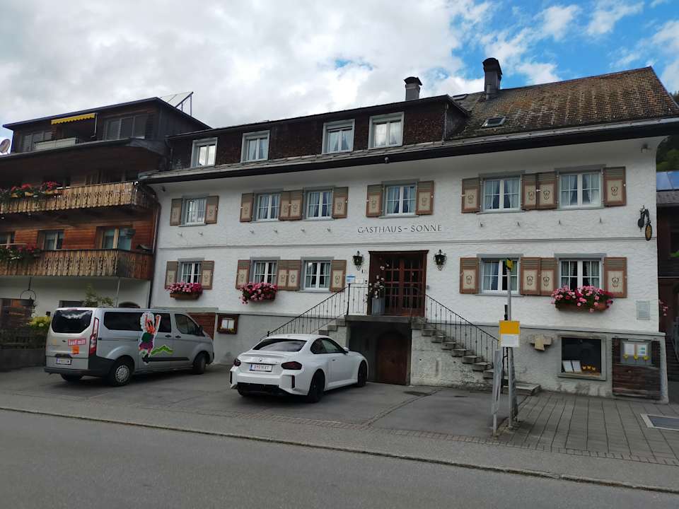 Außenansicht Sonne Bezau