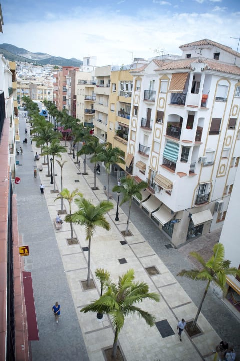 Balcony view Hostal Sol y Miel