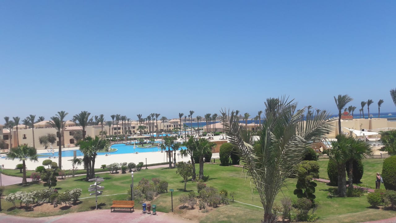 Ausblick Cleopatra Luxury Resort Makadi Bay