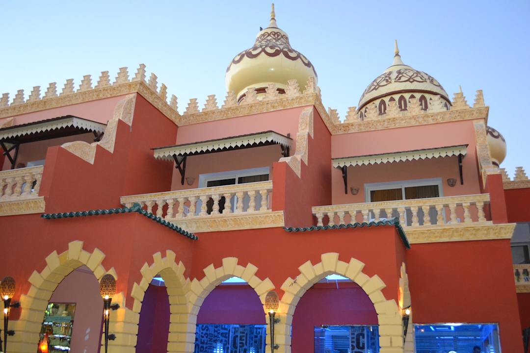 Innenhof Pickalbatros Alf Leila Wa Leila Resort - Neverland Hurghada