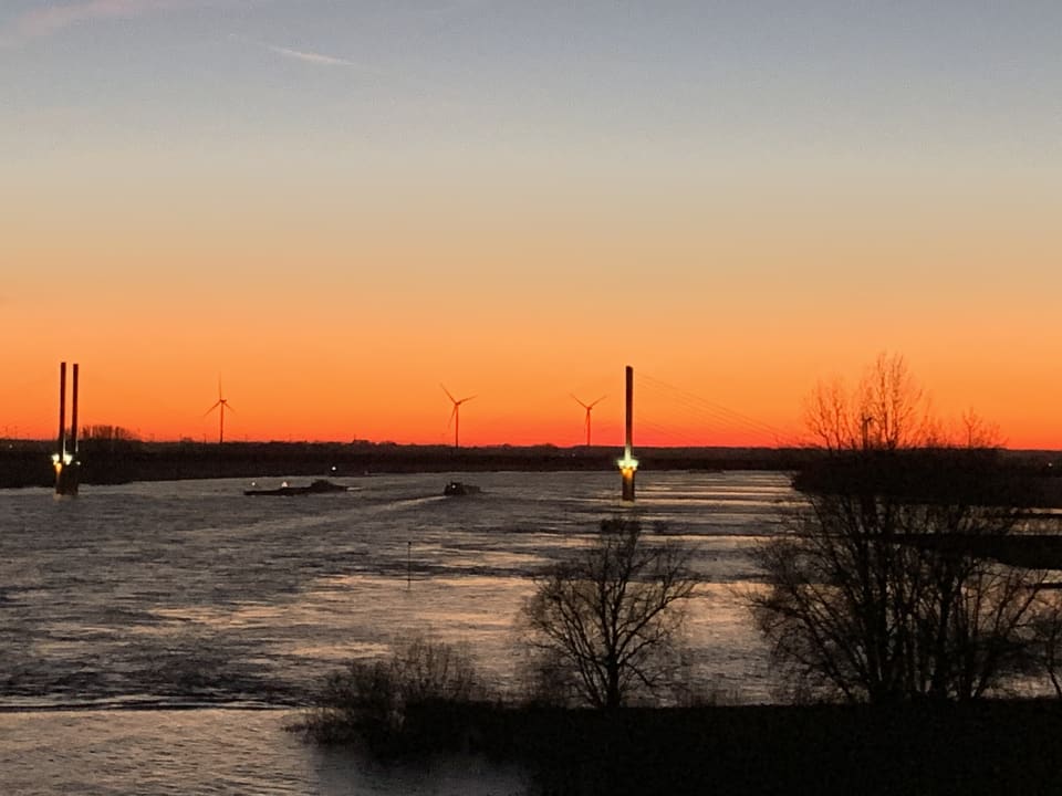 Ausblick Hotel Rheinpark Rees