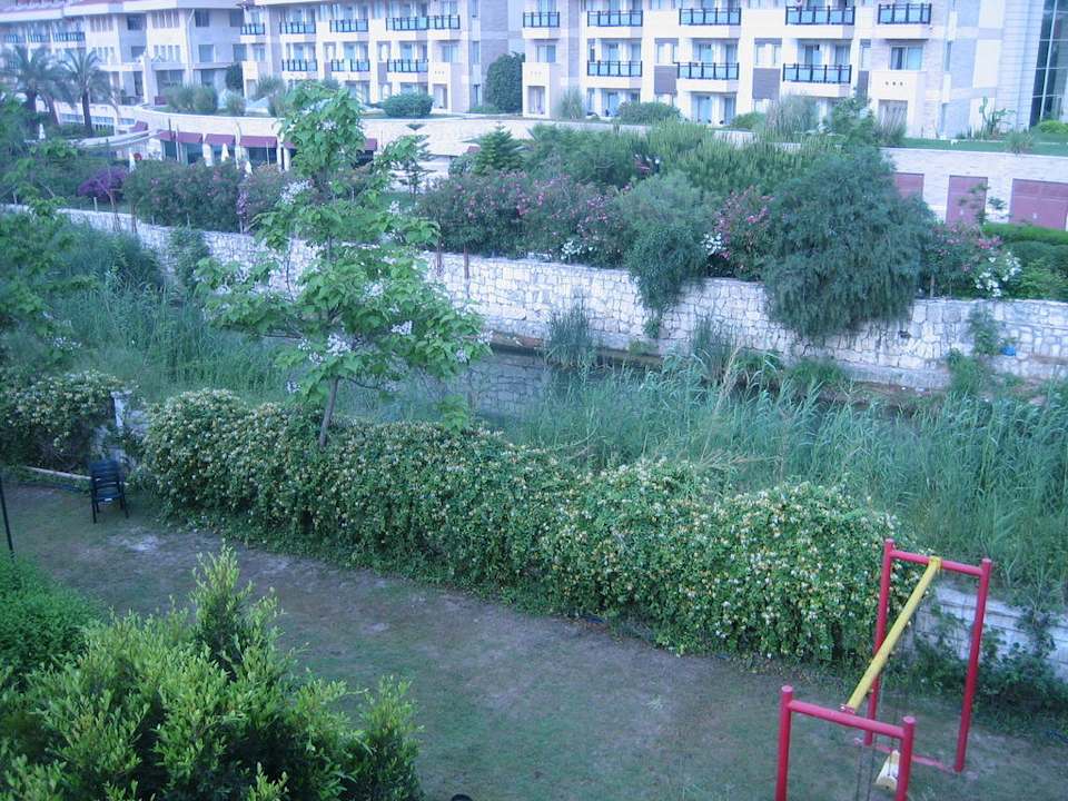 Von unserem Balkon Side Royal Paradise Hotel