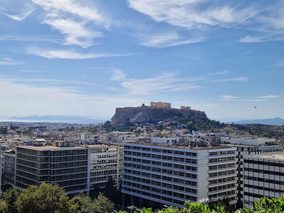 Ausblick Hotel Grande Bretagne
