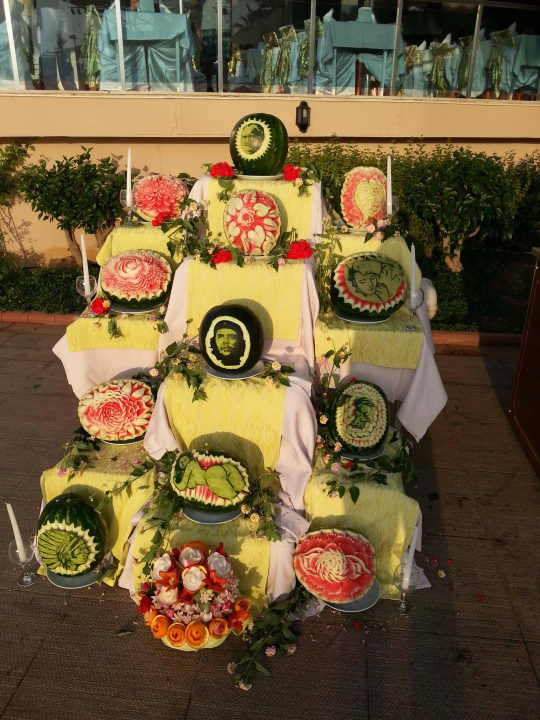 Dekeration beim türkischenabend Lonicera Resort & Spa Hotel