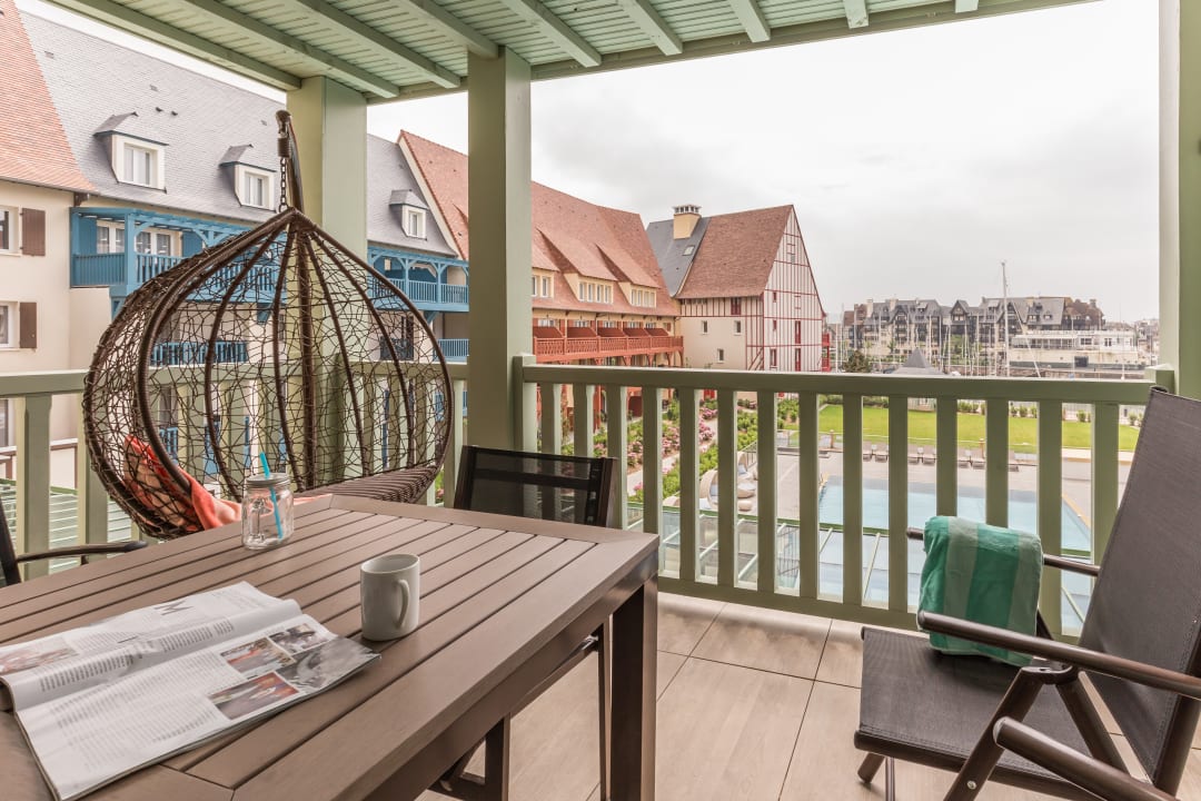 Ausblick Pierre & Vacances Premium Residenz Presqu'Île de la Touques