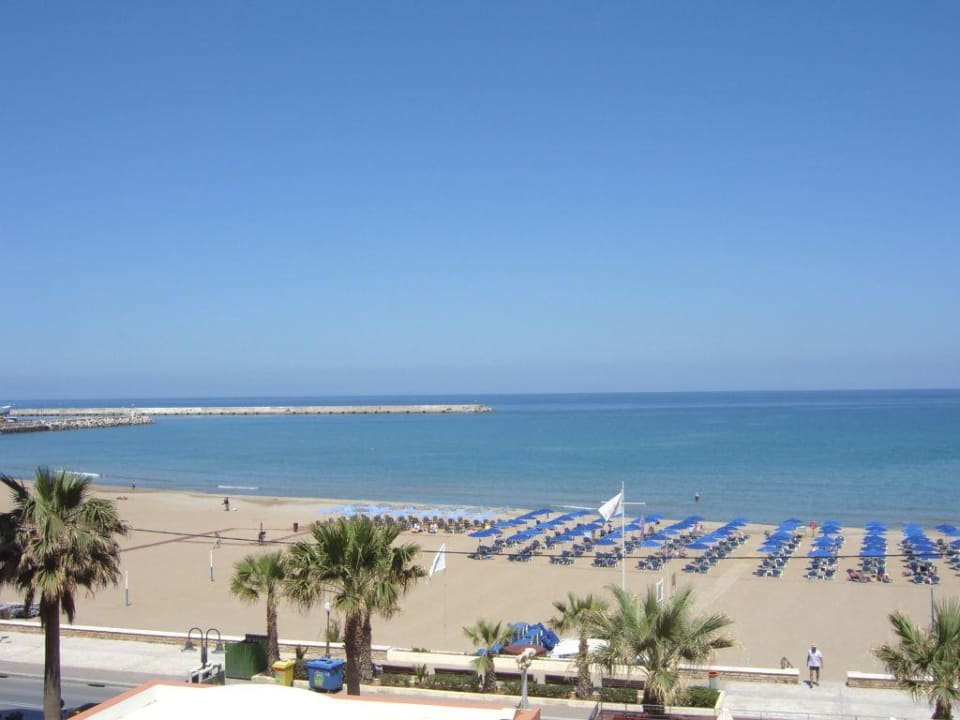 Blick vom Balkon Aquila Porto Rethymnon Hotel