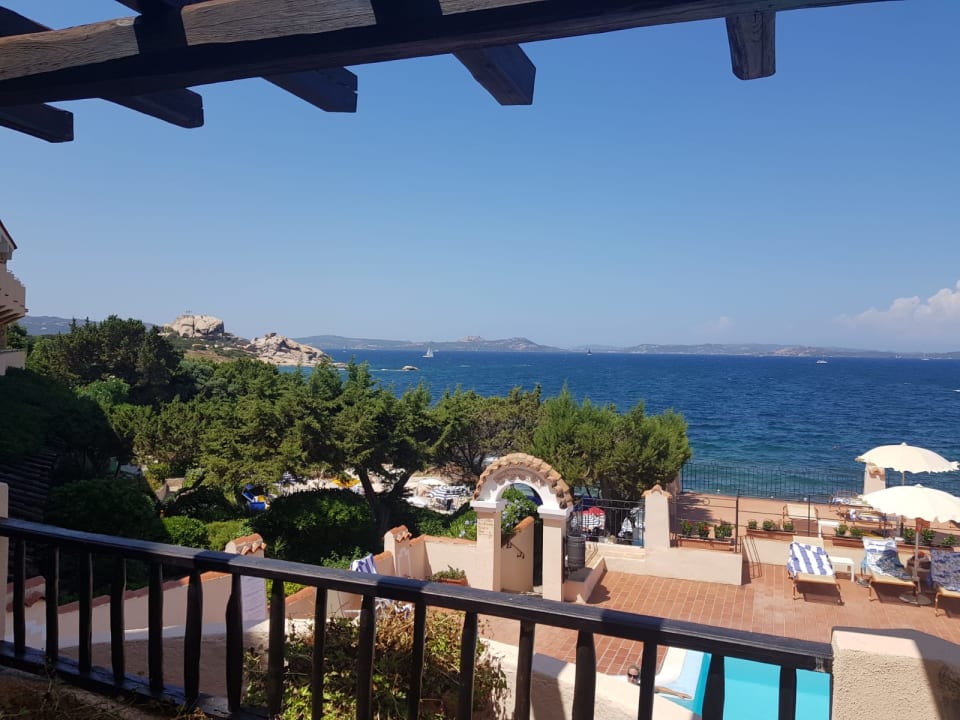 Ausblick Grand Hotel Smeraldo Beach