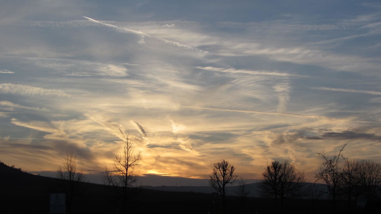 Sonnenuntergang Eurostrand Resort Moseltal