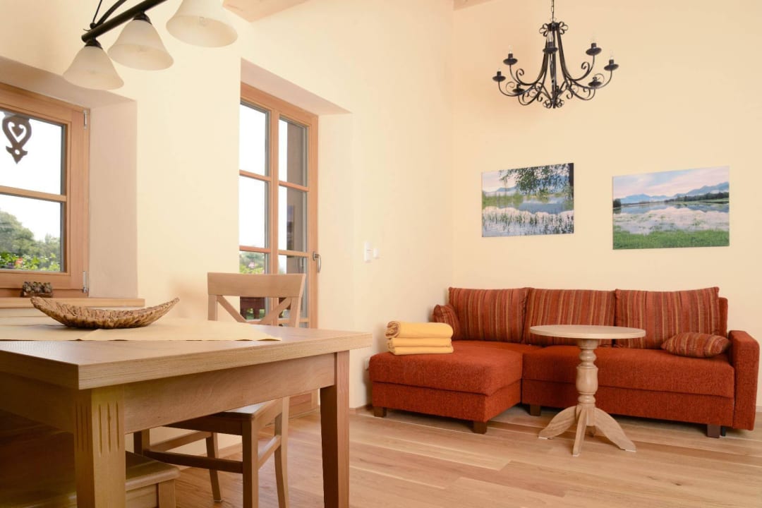 Wohnküche - Spatzennesterl Schöllkopf Prien Ferienwohnungen