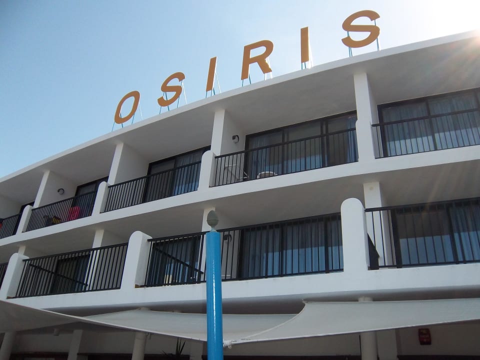 Vorderansicht Hotel Osiris