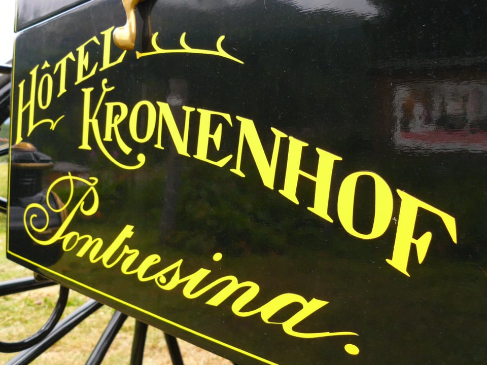 Kronenhof-Kutsche Grand Hotel Kronenhof Pontresina