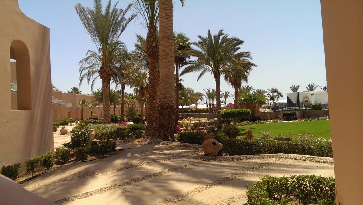 Unser Blick vom Balkon aus Club Paradisio El Gouna, Red Sea