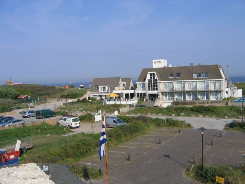 Blick vom Balkon Hotel Bosch En Zee