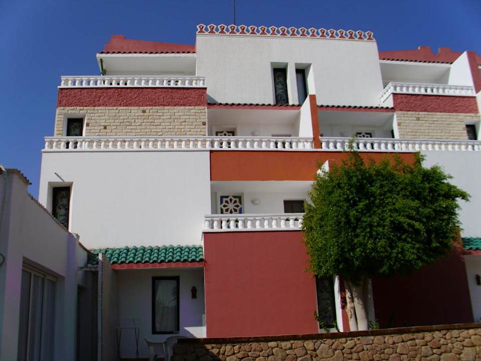 Haupthaus vom Pool Albatros Sharm Resort