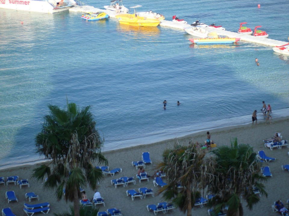 Ausblick von Hotelzimmer (Zimmer 508) Hotel Sunrise Beach