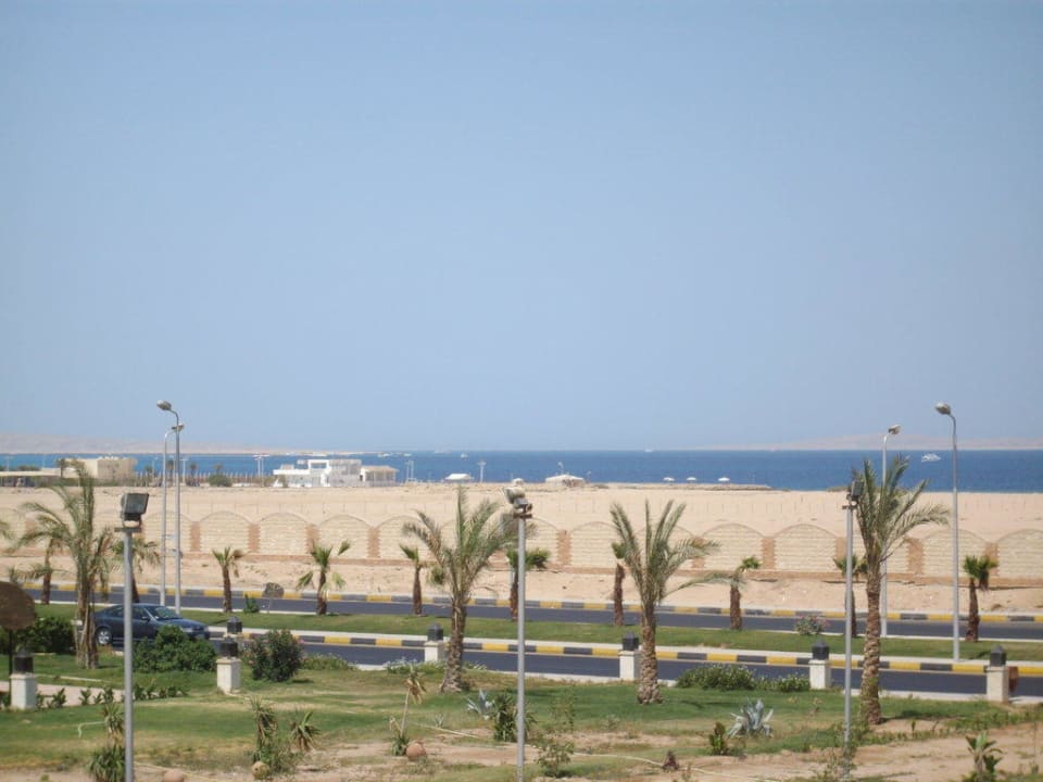 Blick Richtung Meer Pickalbatros Aqua Park Resort - Hurghada