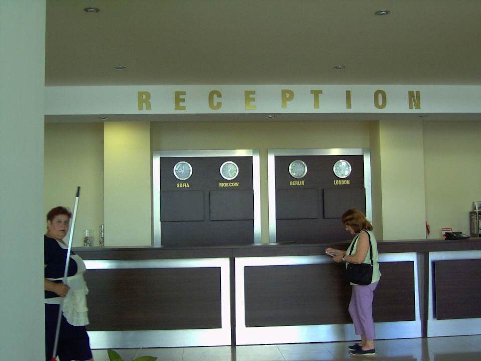 Die Rezeption Sun Palace