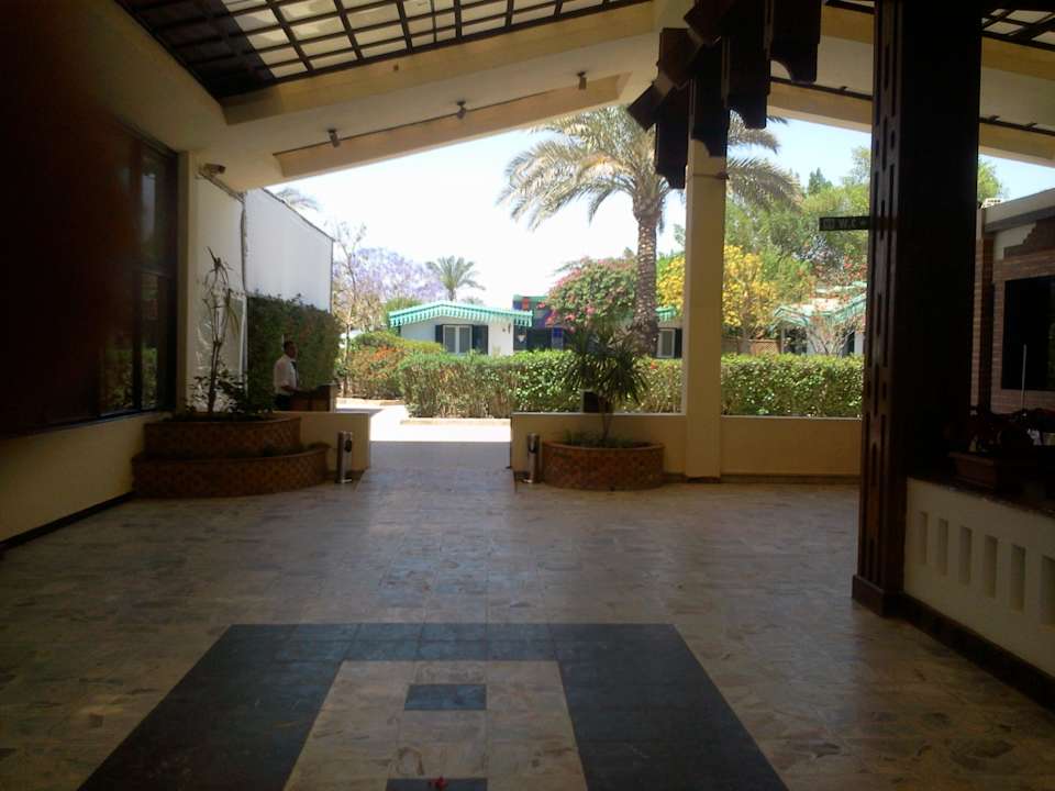 Aus dem Restaurant zwischen den Wegen Ghazala Beach