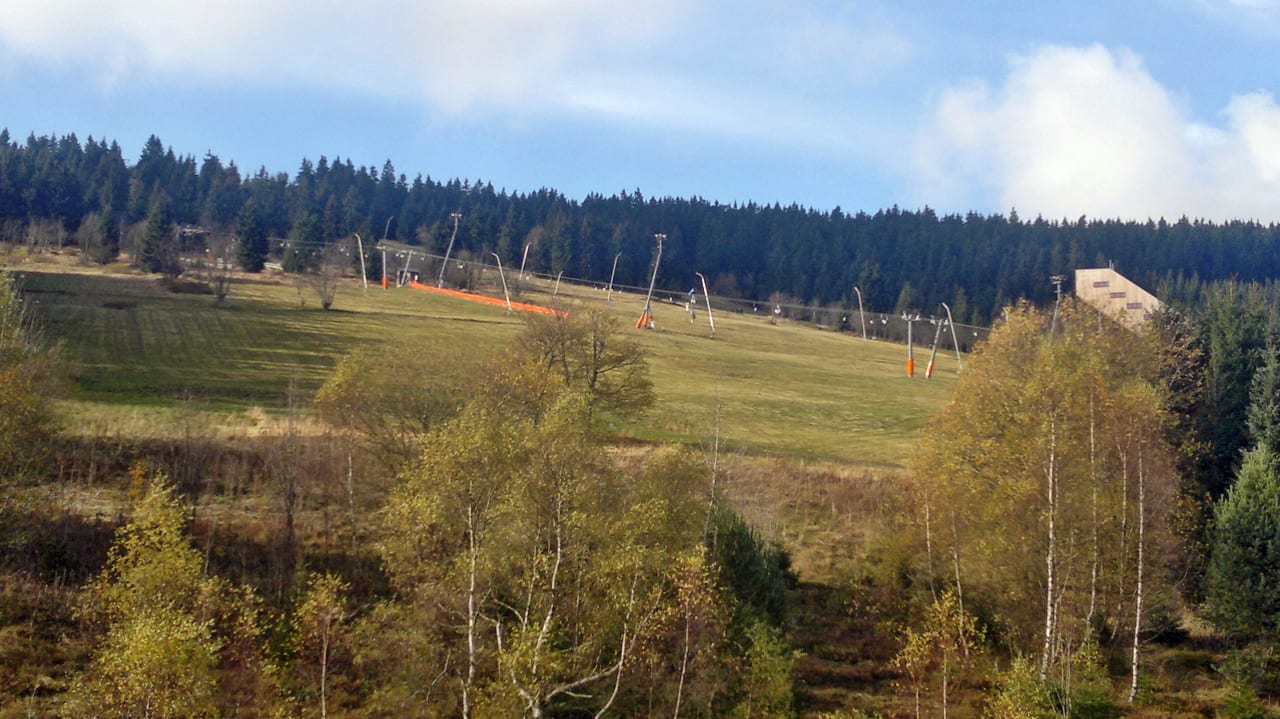 Aussicht vom Zimmer  AHORN Hotel Am Fichtelberg