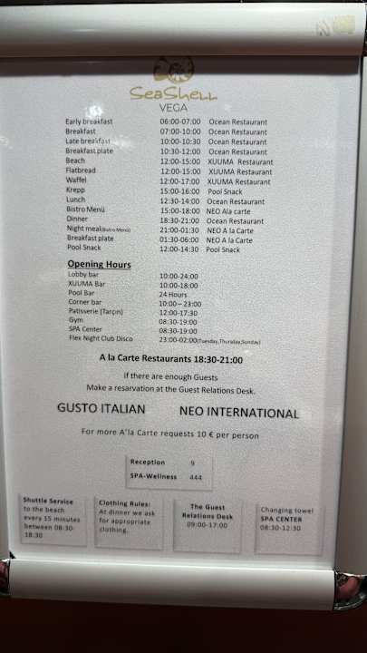 Sport & Freizeit Seashell Vega