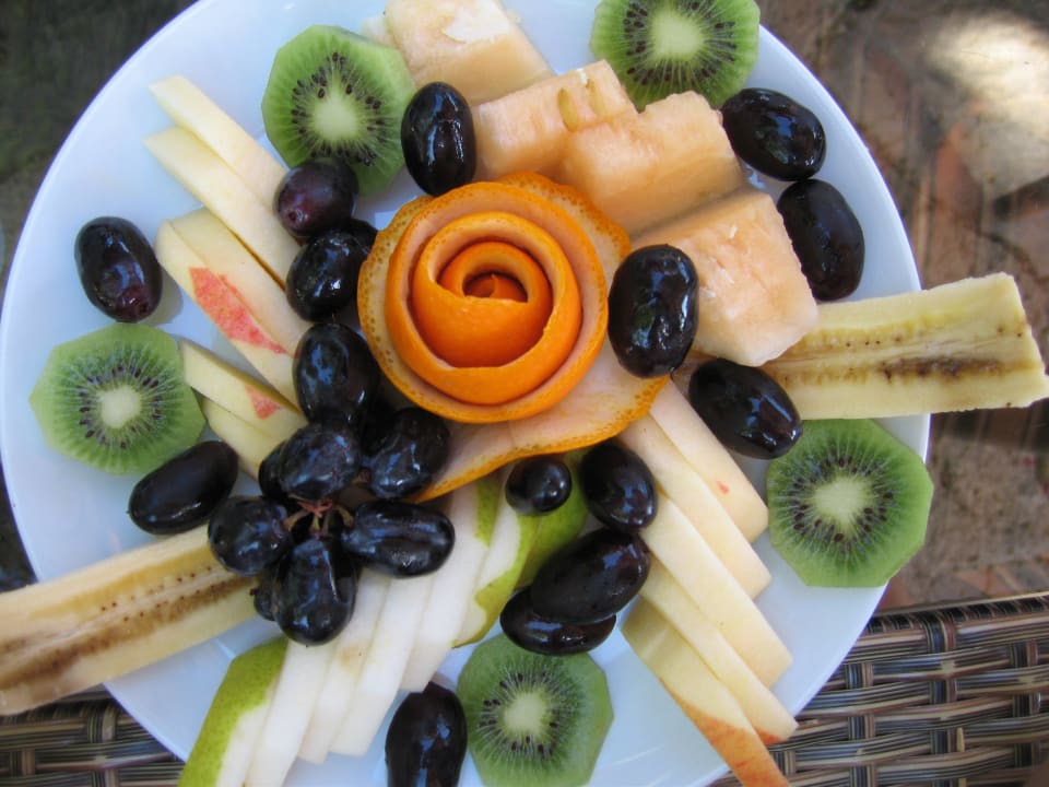 Ein wunderbarer Obstteller  Side Bay Hotel