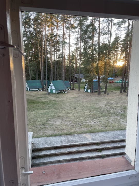 Außenansicht Ferienanlage Spychowo Stanica Wodna