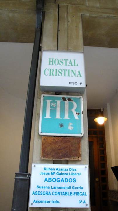 Hostal Cristina von aussen Hostal Cristina