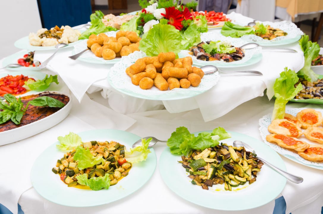 Buffet antipasti Hotel Lord Byron