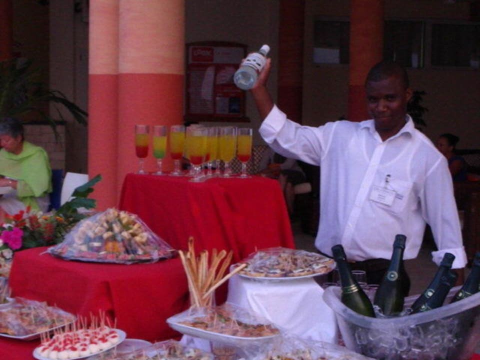 Abend des Vorstellens des ganzen Teams Occidental Boa Vista Beach