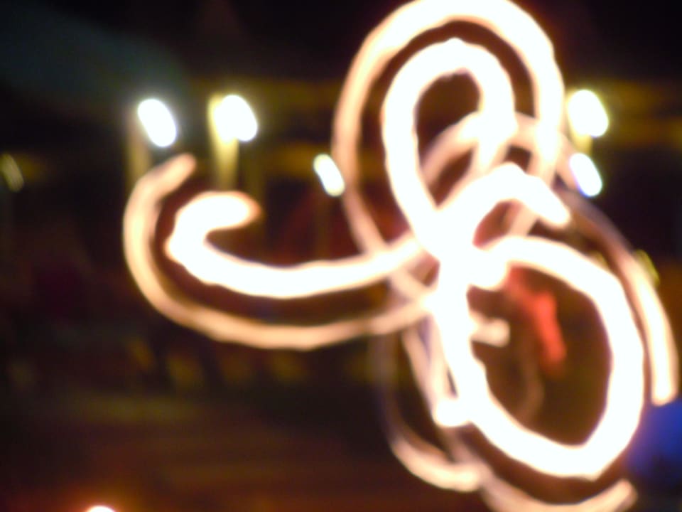 Feuershow Beach Albatros Resort
