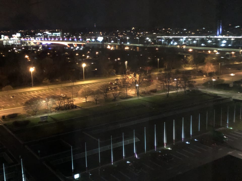 Ausblick Hotel Crowne Plaza Belgrade