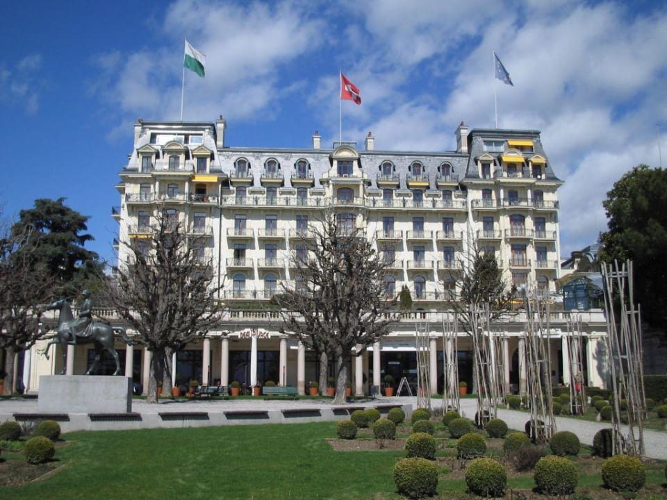 Außenansicht Hotel Beau-Rivage Palace