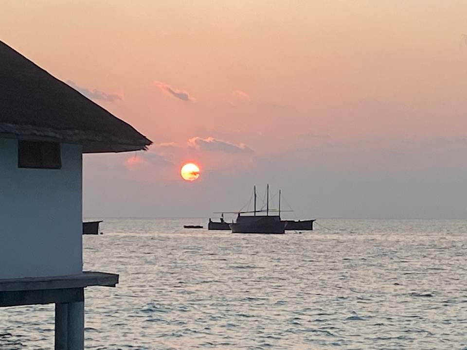 Ausblick Safari Island Maldives
