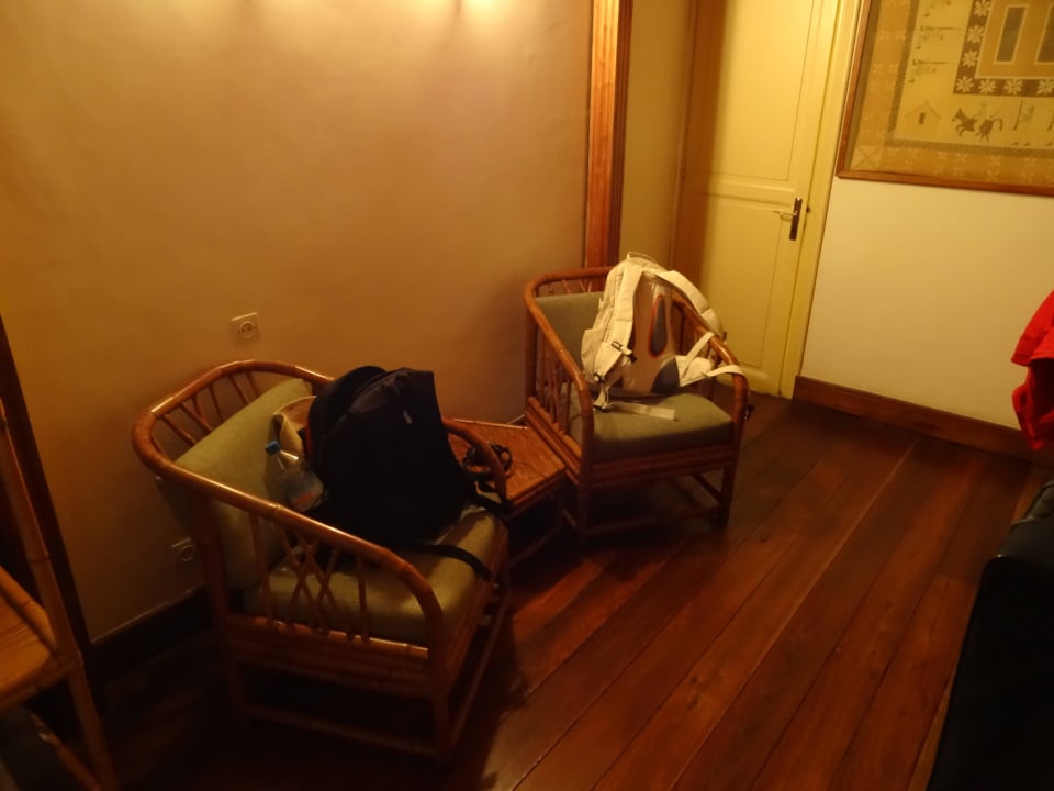 Sitzgruppe im Erdgeschoss Tsara Guest House