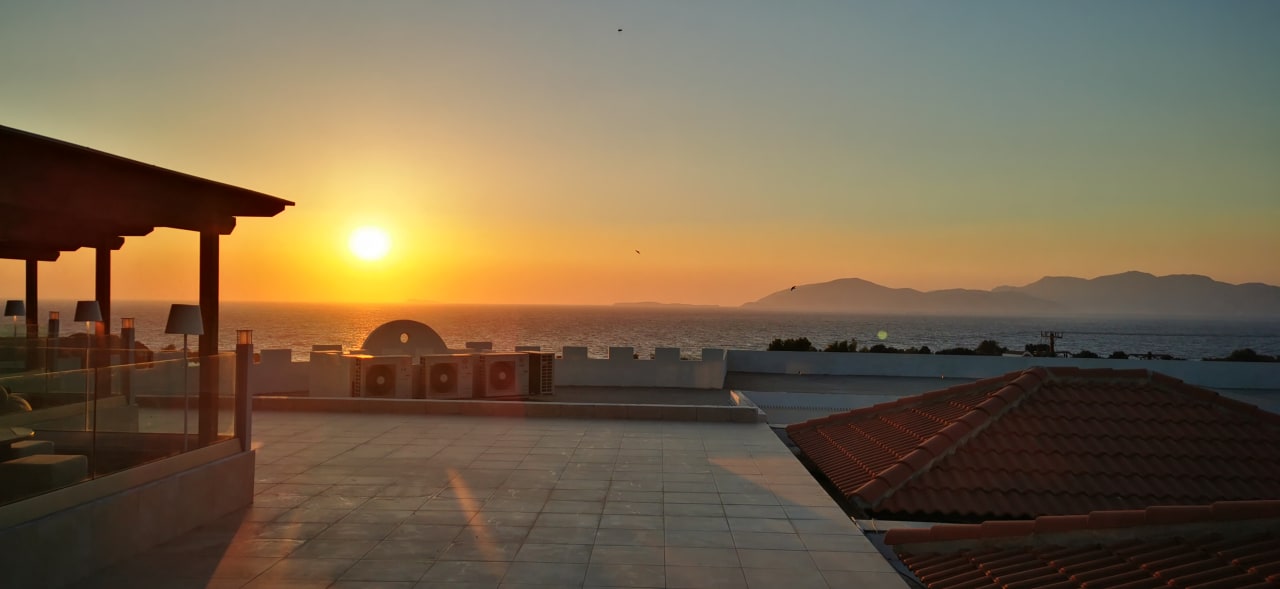 Ausblick Hotel Kouros Palace