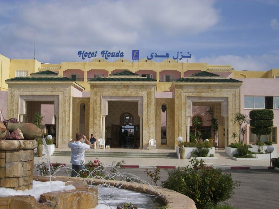 Der Eingangsbereich Houda Golf & Beach Club