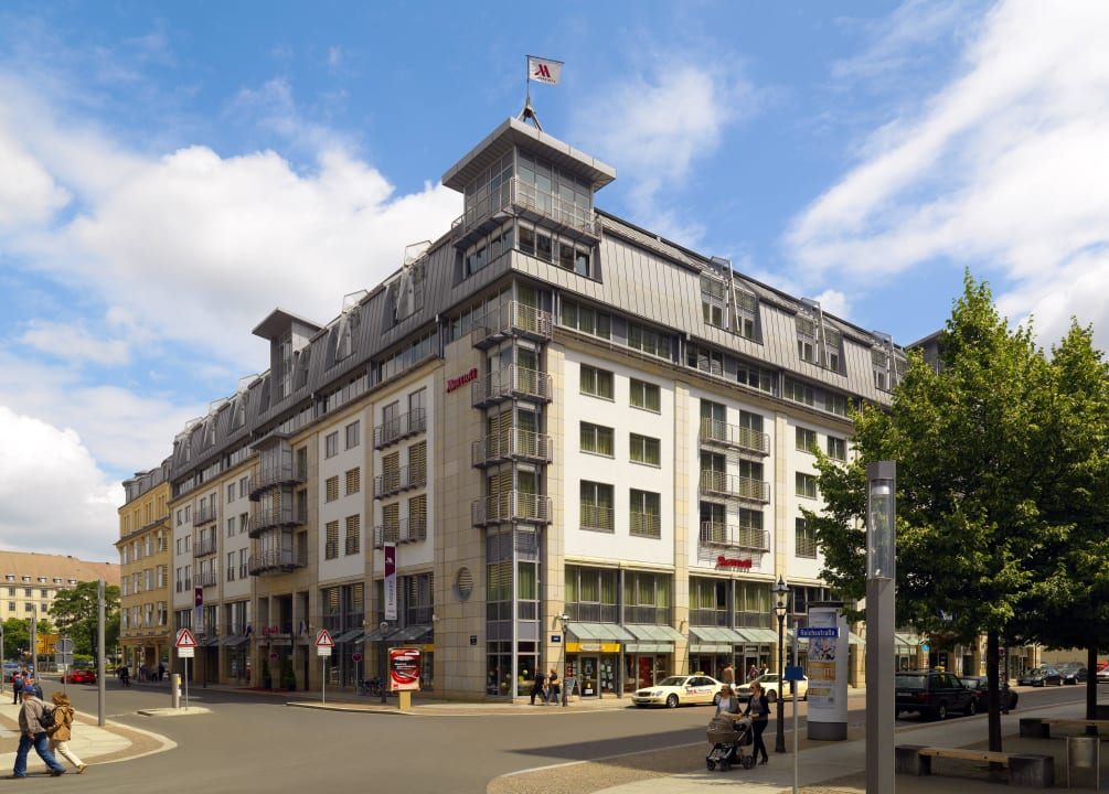 Außenansicht Leipzig Marriott Hotel