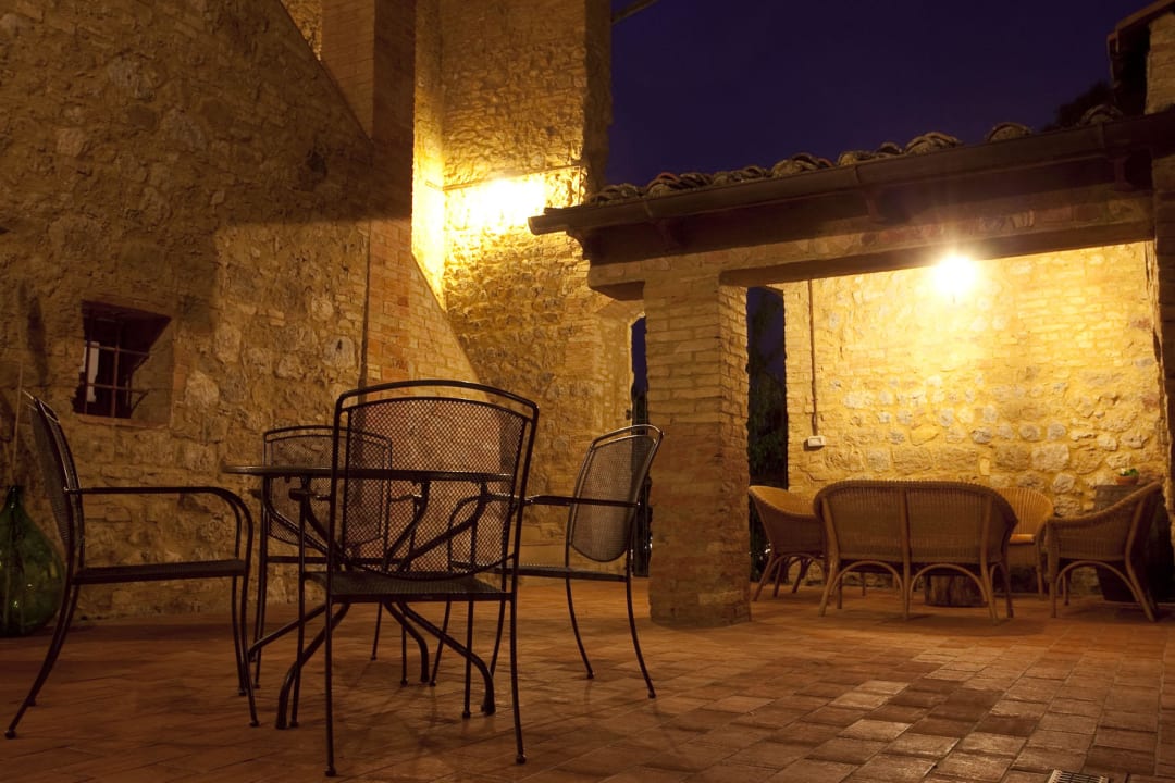 Abendterrasse Agriturismo I Pini