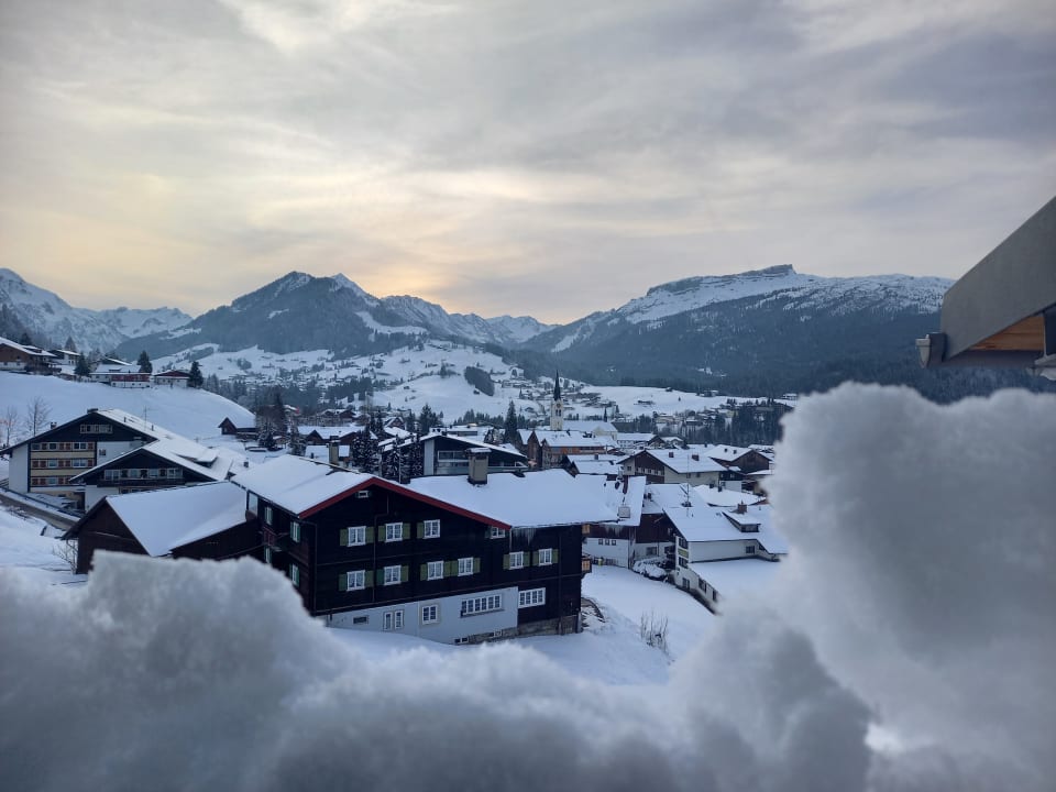 Ausblick Gästehaus Alpina
