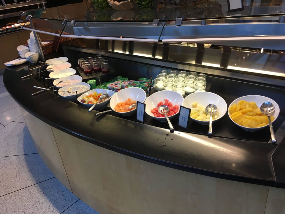 Frühstücksbuffet Hilton Frankfurt City Centre