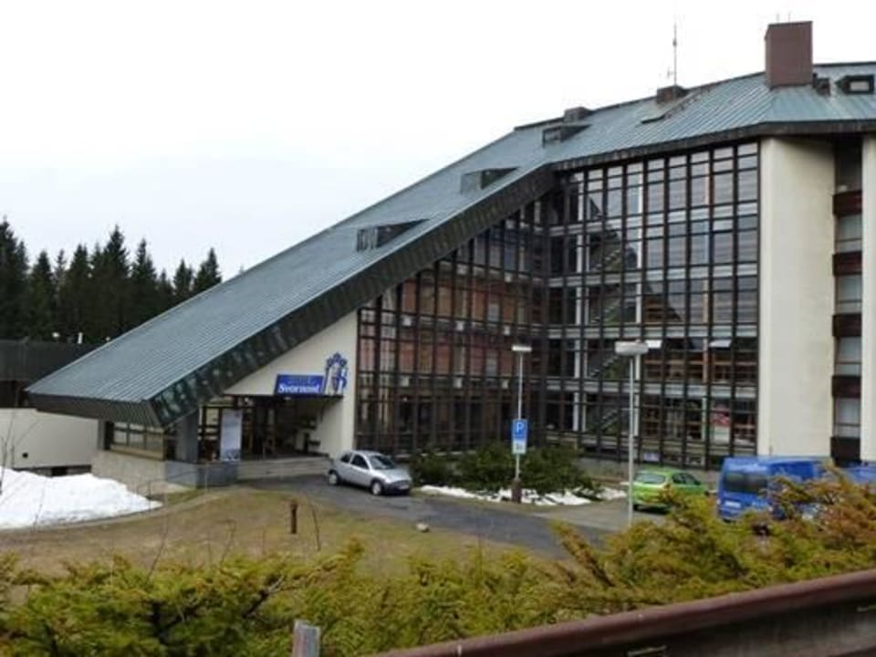 Hotel, Vorderansicht Wellness Hotel Svornost