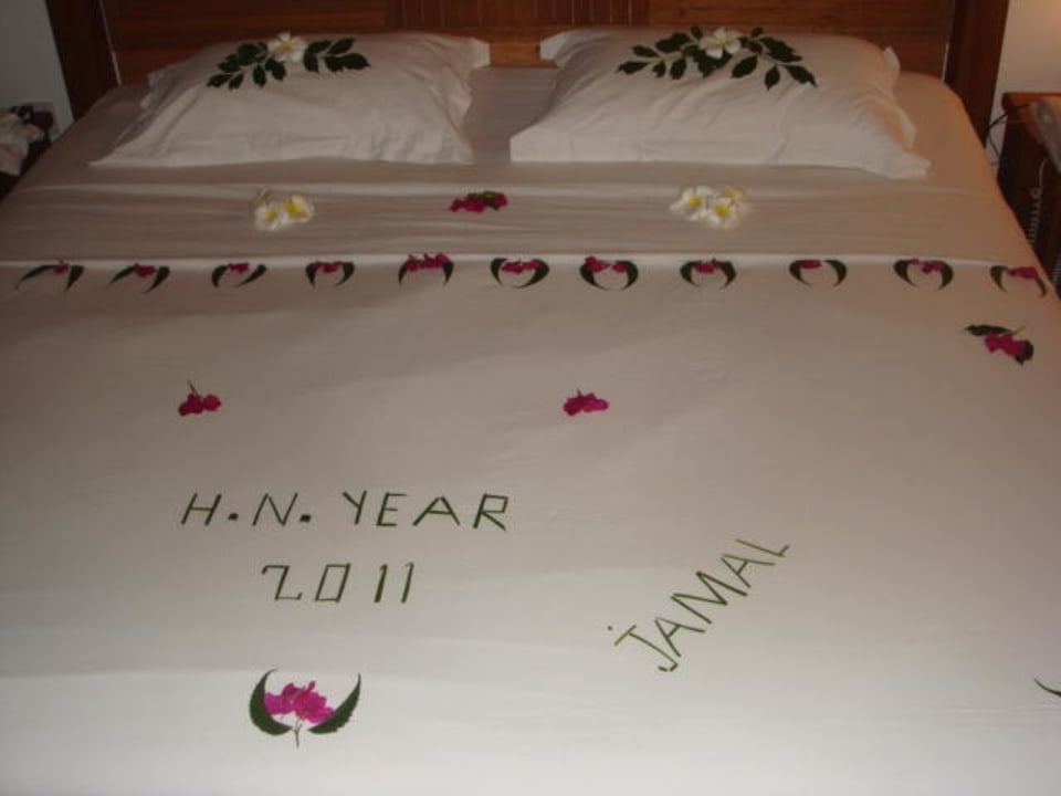 Neujahrsgruß NH Collection Maldives Reethi Resort