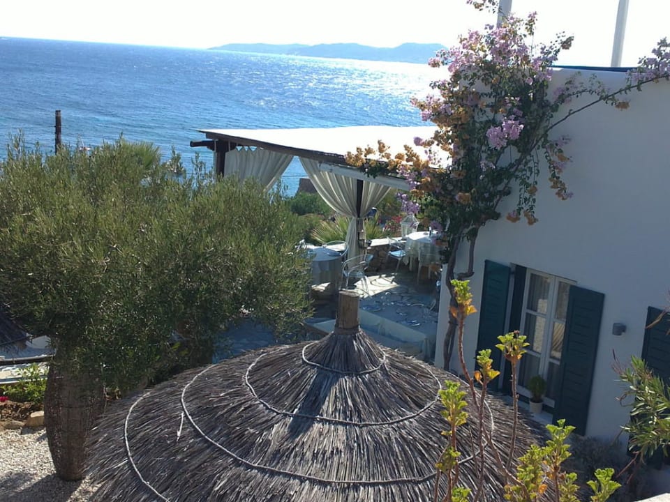 Teilweise Blick aufs Restaurant Katikies Mykonos