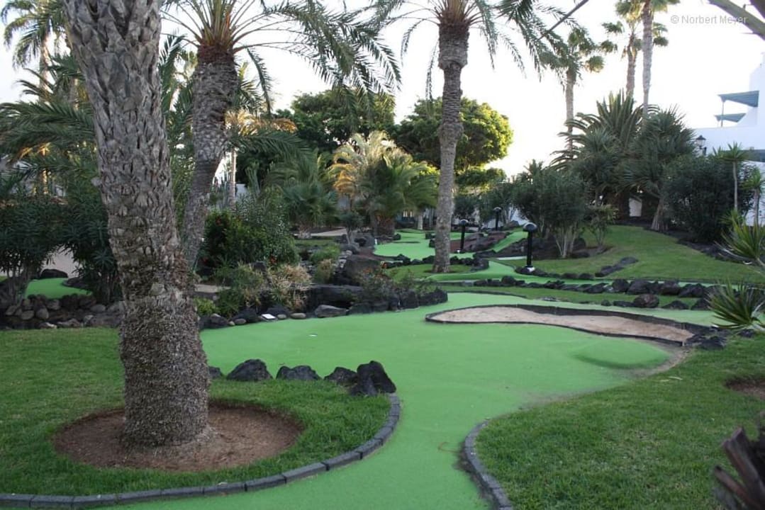 Teil der Minigolfanlage Seaside Hotel Los Jameos
