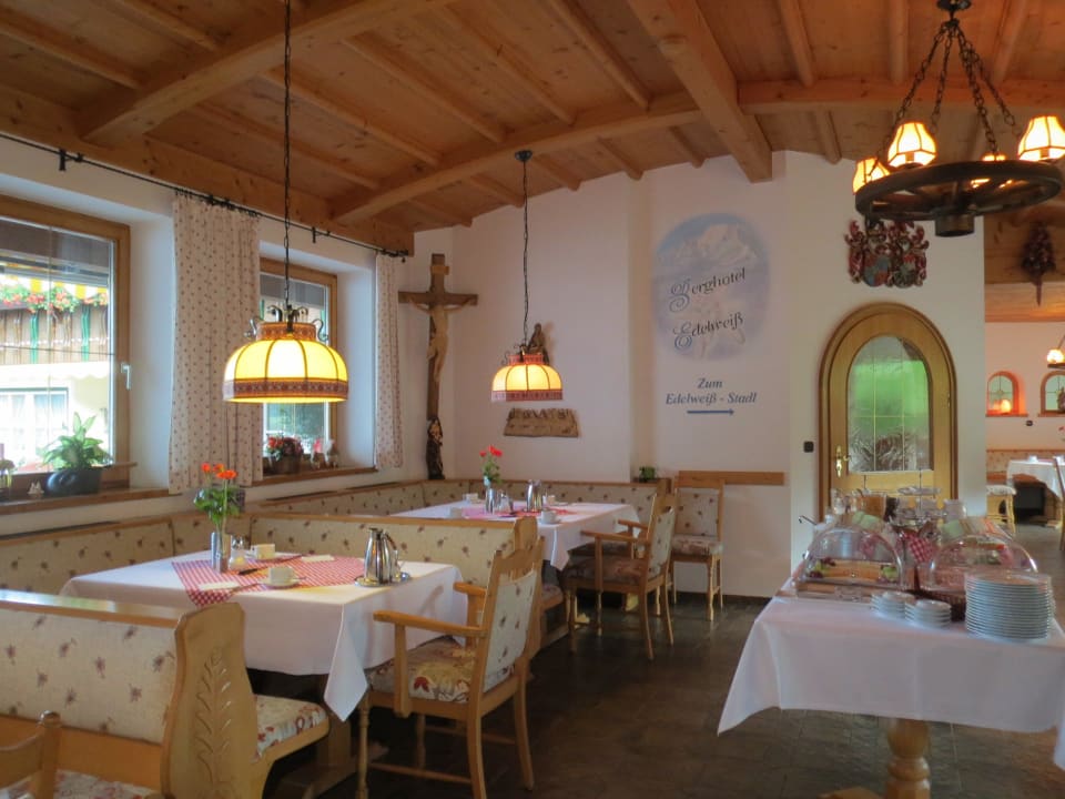 Frühstücksraum Alpenhotel Bergzauber