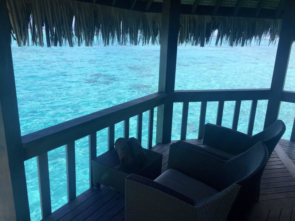 Privates Balcon Sofitel Moorea la Ora Beach Resort